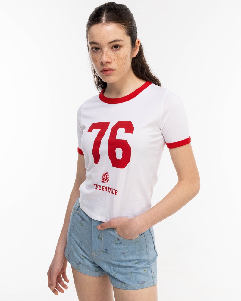 CENTAUR 76 COLORING T-SHIRTS_RED